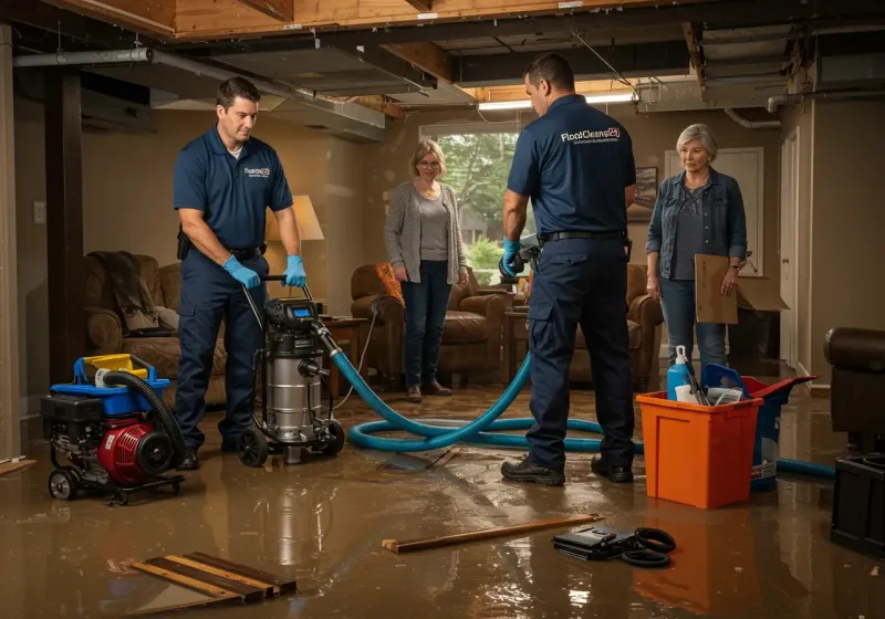 Basement Water Extraction and Removal Techniques process in Las Quintas Fronterizas, TX